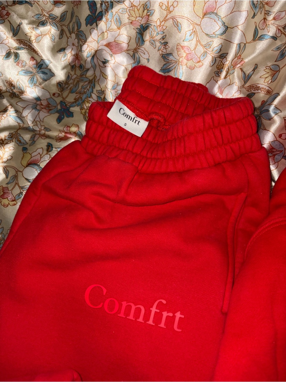 Comfrt Red Cozy Hoodie & Sweatpants Set - Picture 3 of 3